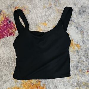 Fabletics Twisted Back Black Women's Top